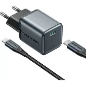 Vention Facb0-eu Usb-væglader 22.5w