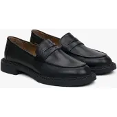 Estro Mokassin black denim
