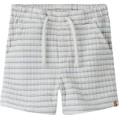 Lil´ Atelier Lil' Atelier Shorts - Rib - Loose - NmmHaldur - Coconut Milk/Dus - - 7 år (122) - Shorts