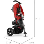 Q-Play Triratis Rito Star, Raudona