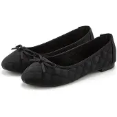 LASCANA Ballerinasko sort