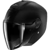 Shark Rs Jet Carbon Dark Shadow åben Hjelm