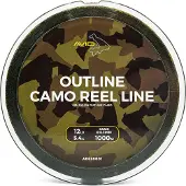 Avid Carp Outline Camo Karpefiskesnøre 1000 M