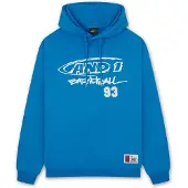 AND1 Sweatshirt 'Core Graffiti' blå / hvid