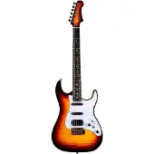 JET Guitars JS-600 Ebony Brown Sunburst