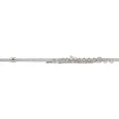 Yamaha YFL412 Intermediate Flute Silver Body and Headjoint