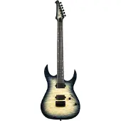 Spira Guitars S-500 QGY E Quilted Maple Gloss Trans Grey