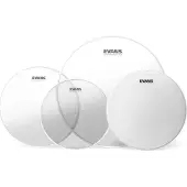 Evans G2 Clear Fusion Pack (10" 12" 14") & 14" HD Dry Snare