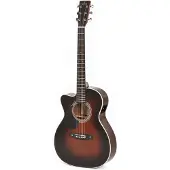Sigma OMTC-1EL-SB Electro Acoustic Left Handed Sunburst