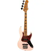JET Guitars JET JB Travel Bass Guitar Pink