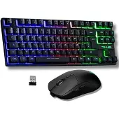 The G-Lab Korp Spanish Trådløst Tastatur Og Mus