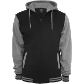 Urban Classics 2-tone Zip Gt Sweatshirt