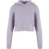 Urban Classics Oversized Cropped Light Terry Hættetrøje