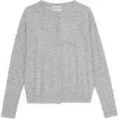 Moshi Moshi Mind Cardigan 'Dolly' lysegrå