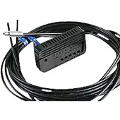 Omron Fiberoptisk sensor, diffus, M6, 2 m kabel E32-DC200 CHN