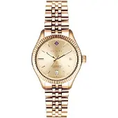 Gant Dameur G136015 Sussex Champagne/Rosaguldtonet stål Ø34 mm