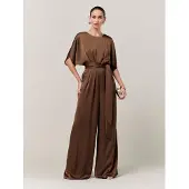 SAVEL Jumpsuit 'Mona' brun