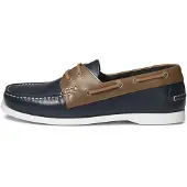 Aigle Mokassin 'New Nubil' marin / brun