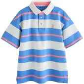 Next Shirts royalblå / lys pink / hvid