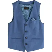 Next Vest royalblå