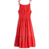 Tommy Hilfiger Ww0ww51052 ærmeløs Lang Kjole