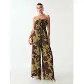 BWLDR Jumpsuit 'Alias' brun / oliven