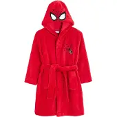 Cool Club Badekåbe 'SPIDER-MAN' rød / sort / hvid