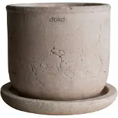 DBKD Terra krukke Sand, Ø16x16 cm