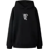 LMTD Sweatshirt sort / hvid