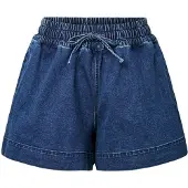 Pieces Pcbillo Hw Pull-up Denimshorts