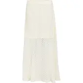 Object Tekstureret Blonde Maxinederdel