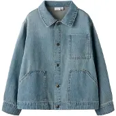 Name it Skjorte blue denim