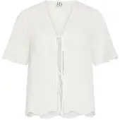 ROUGE EDIT Bluse 'KAIA' hvid