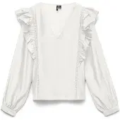 Vero Moda Bluse 'VMBliss' hvid