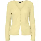 Pieces Cardigan 'PCBaisy' gul