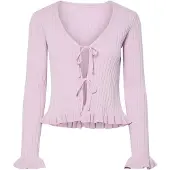 Pieces Cardigan 'PCRagnhild' orkidee
