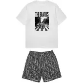 Gisela Pyjamas kort sort / hvid