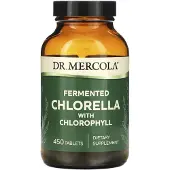 Dr. Mercola , Fermenteret Chlorella med Chlorofyl, 450 Tabletter