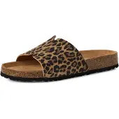 Tamaris Pantoletter brun / lysebrun / sort