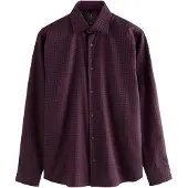 Next Skjorte aubergine / burgunder