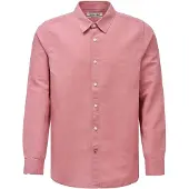 Salsa Jeans Cotton Linnen Regular Fit Skjorte Med Lange ærmer