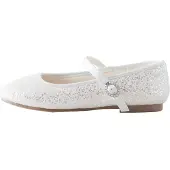 Next Ballerinasko hvid-meleret