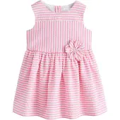 Next Kjole pink / hvid