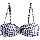 Next Bikinioverdel navy / lilla / hvid