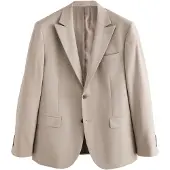 Next Forretningsjakke 'Motionflex' taupe