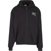 Karl kani Sweatjakke 'Varsity' sort / hvid