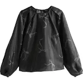 Next Bluse grå / sort