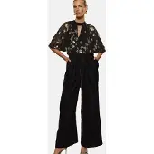 Love & roses Jumpsuit guld / sort