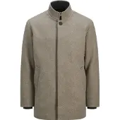 Jack & Jones Overgangsjakke 'JJEHarrison' greige / sort