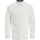 Jack & Jones Matheo Print Detail Skjorte Med Lange ærmer
